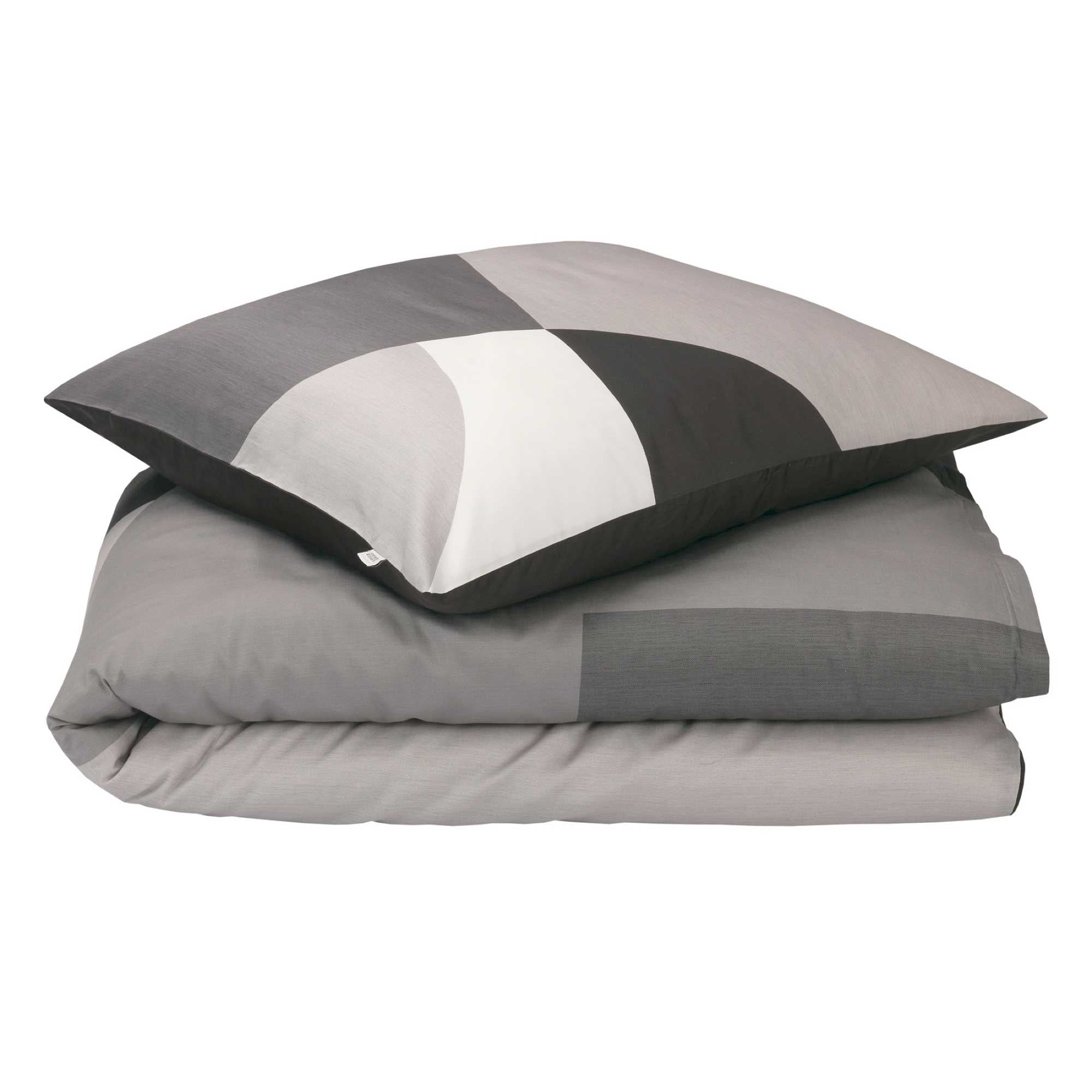 Satin Bettwäsche mit grafischem Muster