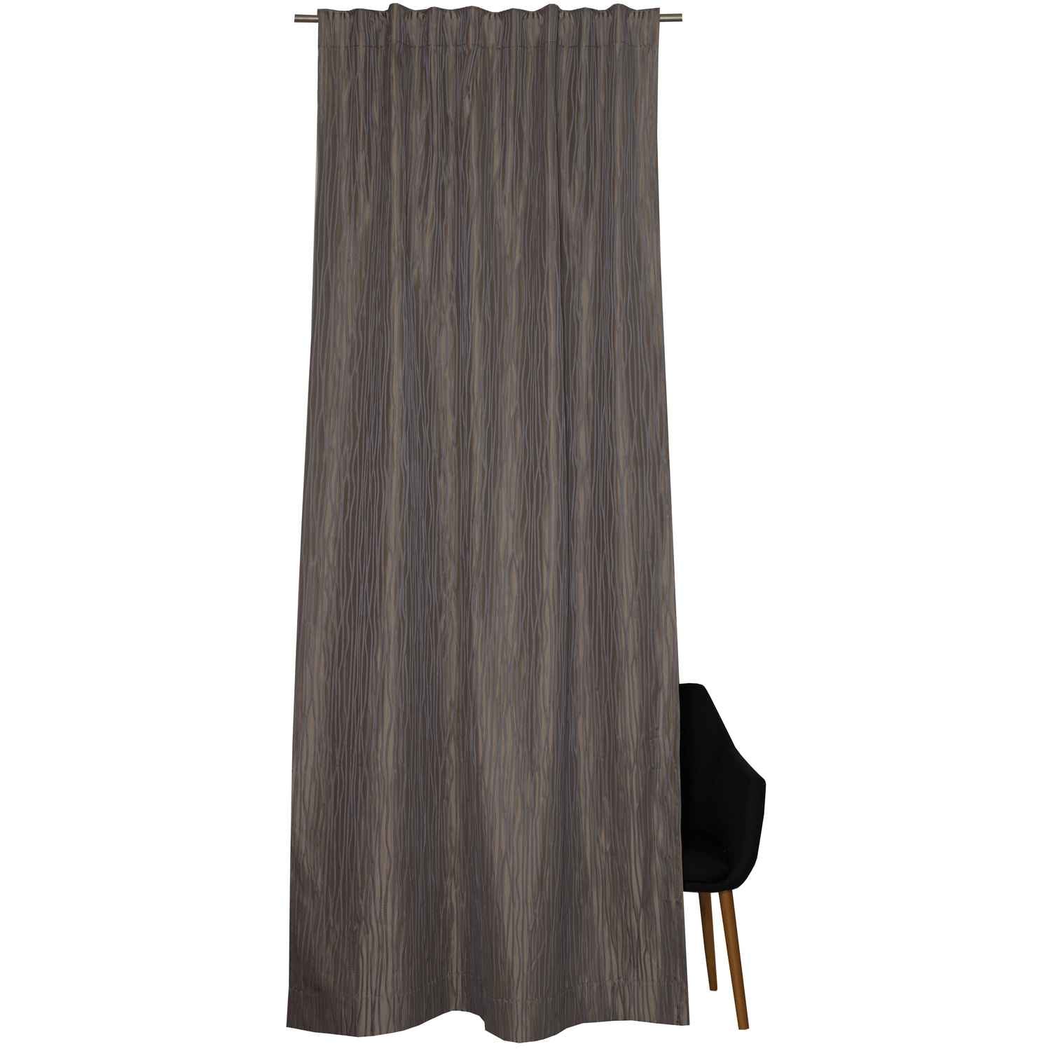 Schlaufenschal Claire • Längswellenmuster in 3D Optik • 130 x 250 cm