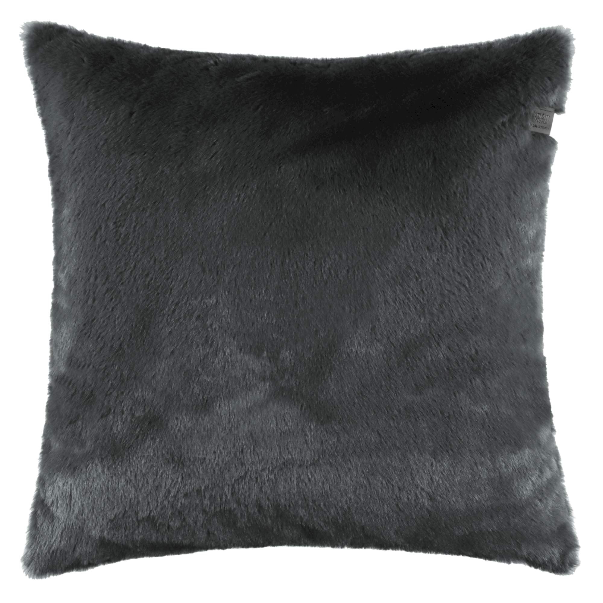 Schöner Wohnen Zierkissenhüllen 2er Set 45x45 cm Kunstfell, weich, Kissenbezug in Beige, Offwhite, Anthrazit