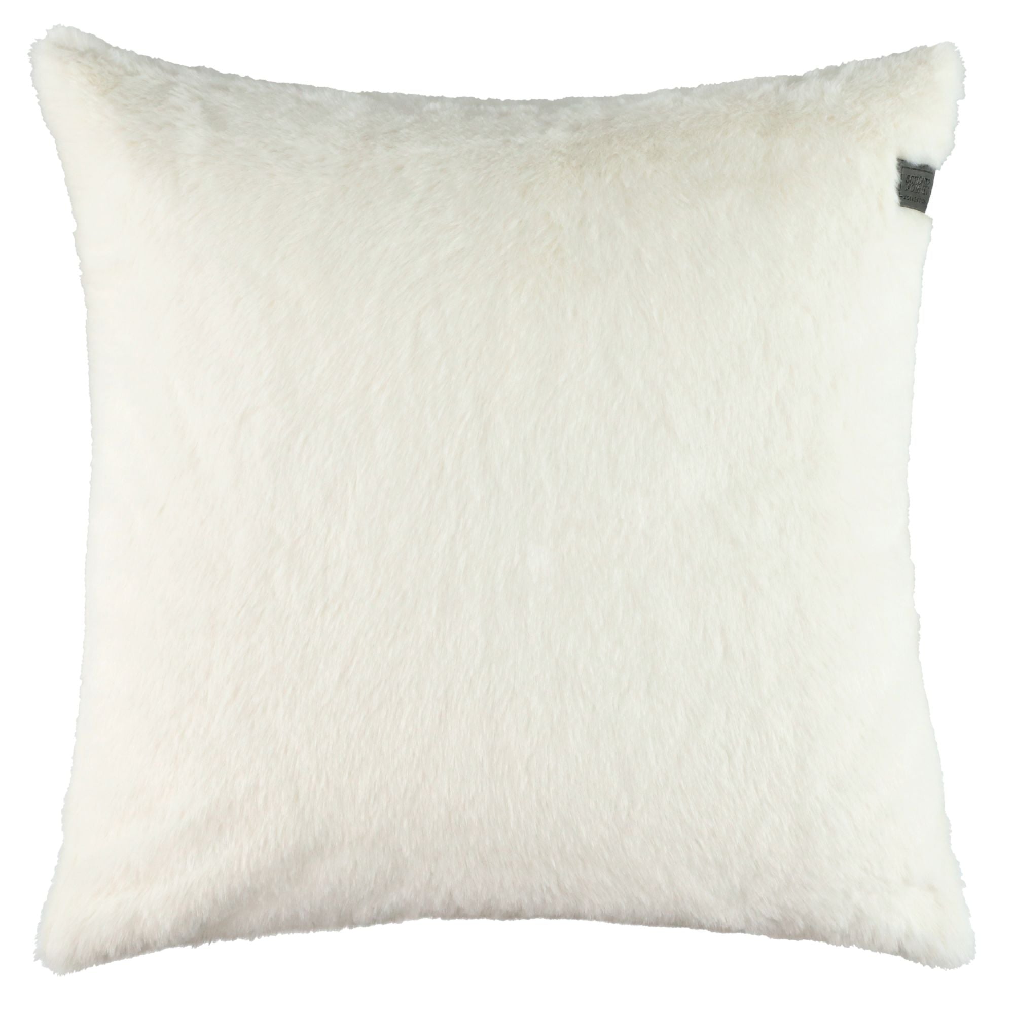 Schöner Wohnen Zierkissenhüllen 2er Set 45x45 cm Kunstfell, weich, Kissenbezug in Beige, Offwhite, Anthrazit