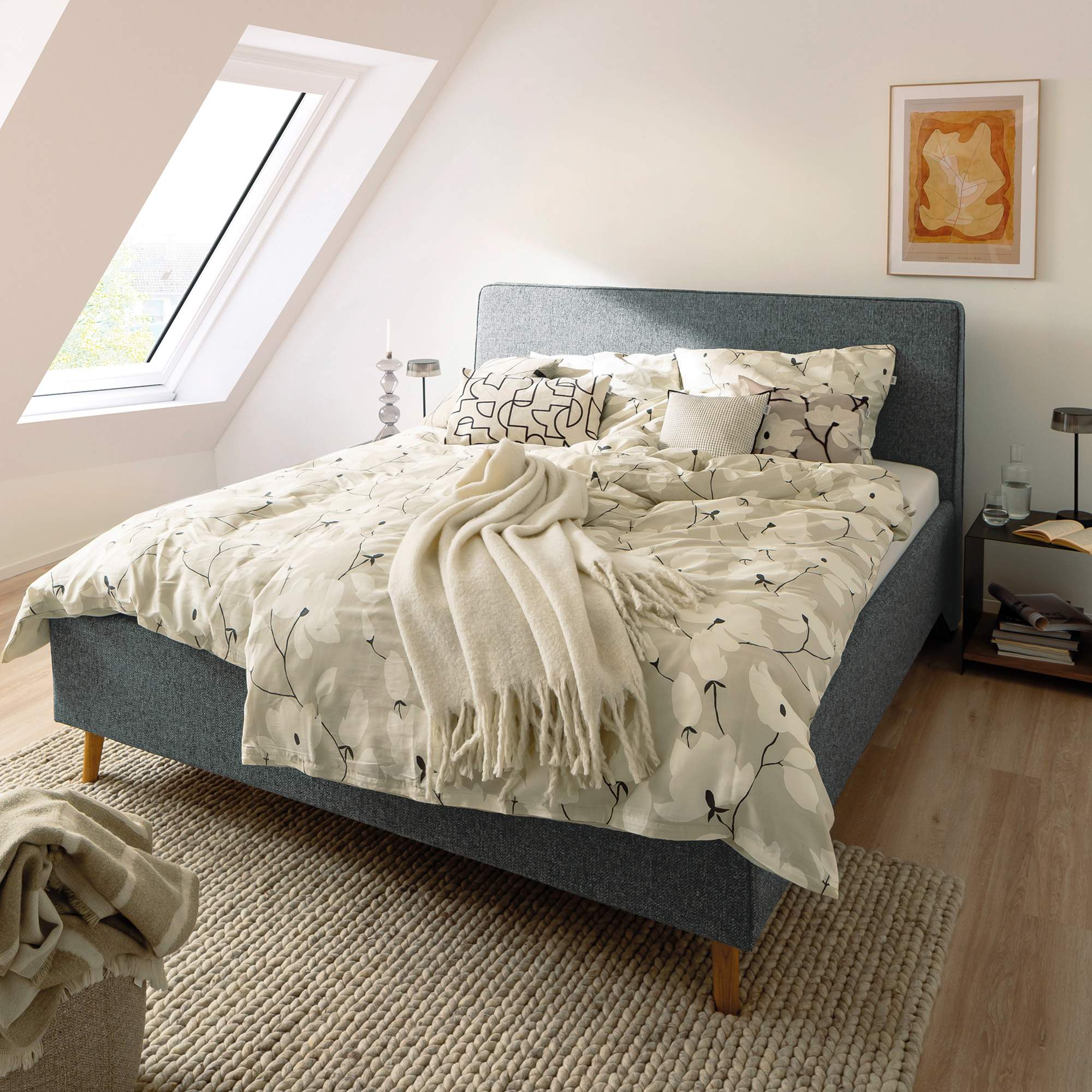 Luxuriöse BCI Satin Bettwäsche Fleur – Eleganz & Komfort für Ihr Schlafzimmer - WohnDirect.com - Heimtextilien für stilvolles Wohnambiente