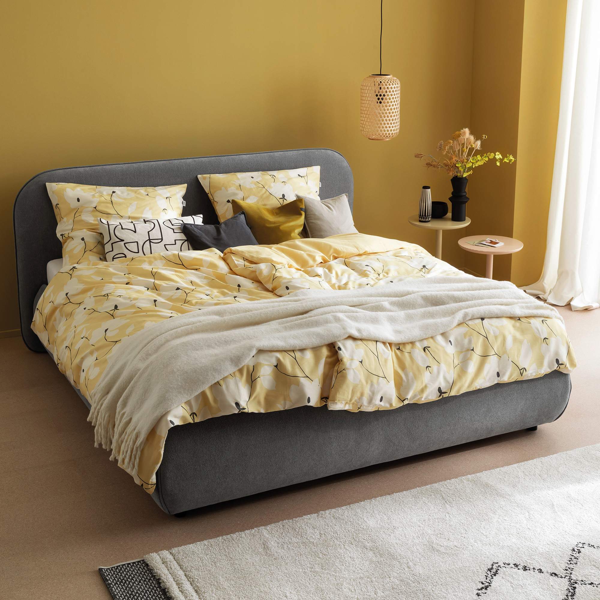 Luxuriöse BCI Satin Bettwäsche Fleur – Eleganz & Komfort für Ihr Schlafzimmer - WohnDirect.com - Heimtextilien für stilvolles Wohnambiente