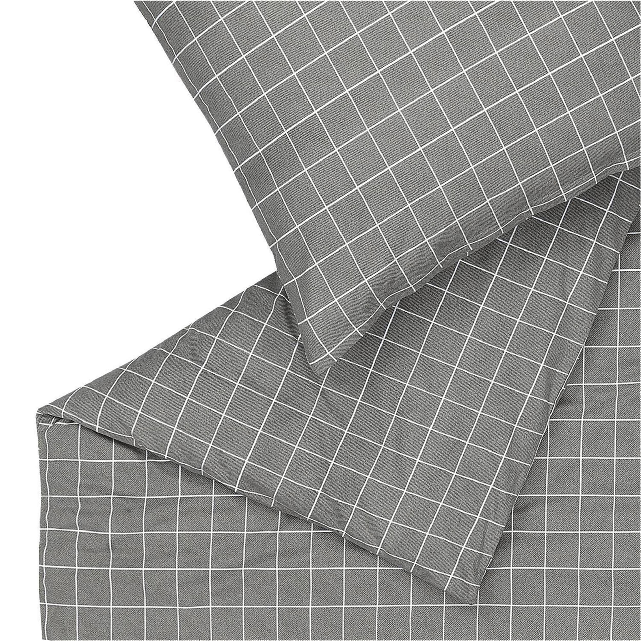 Flanell Bettwäsche mit grafischem Muster