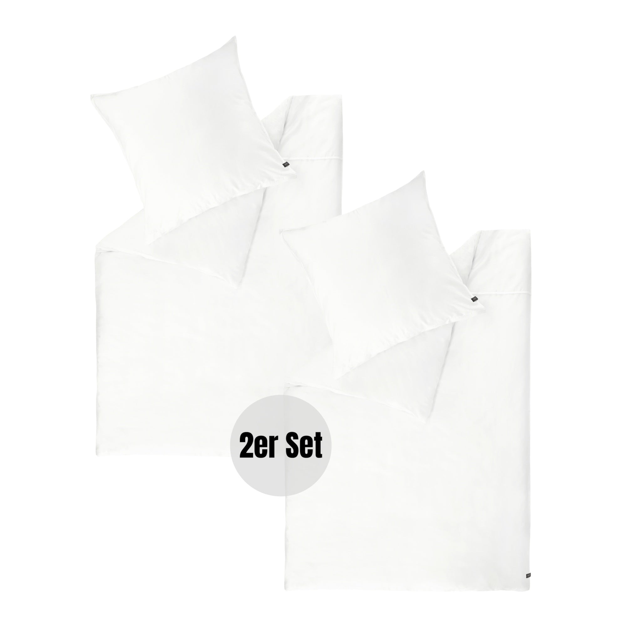 Satin Bettwäsche Set 100% Baumwolle – Verschiedene Größen & Farben