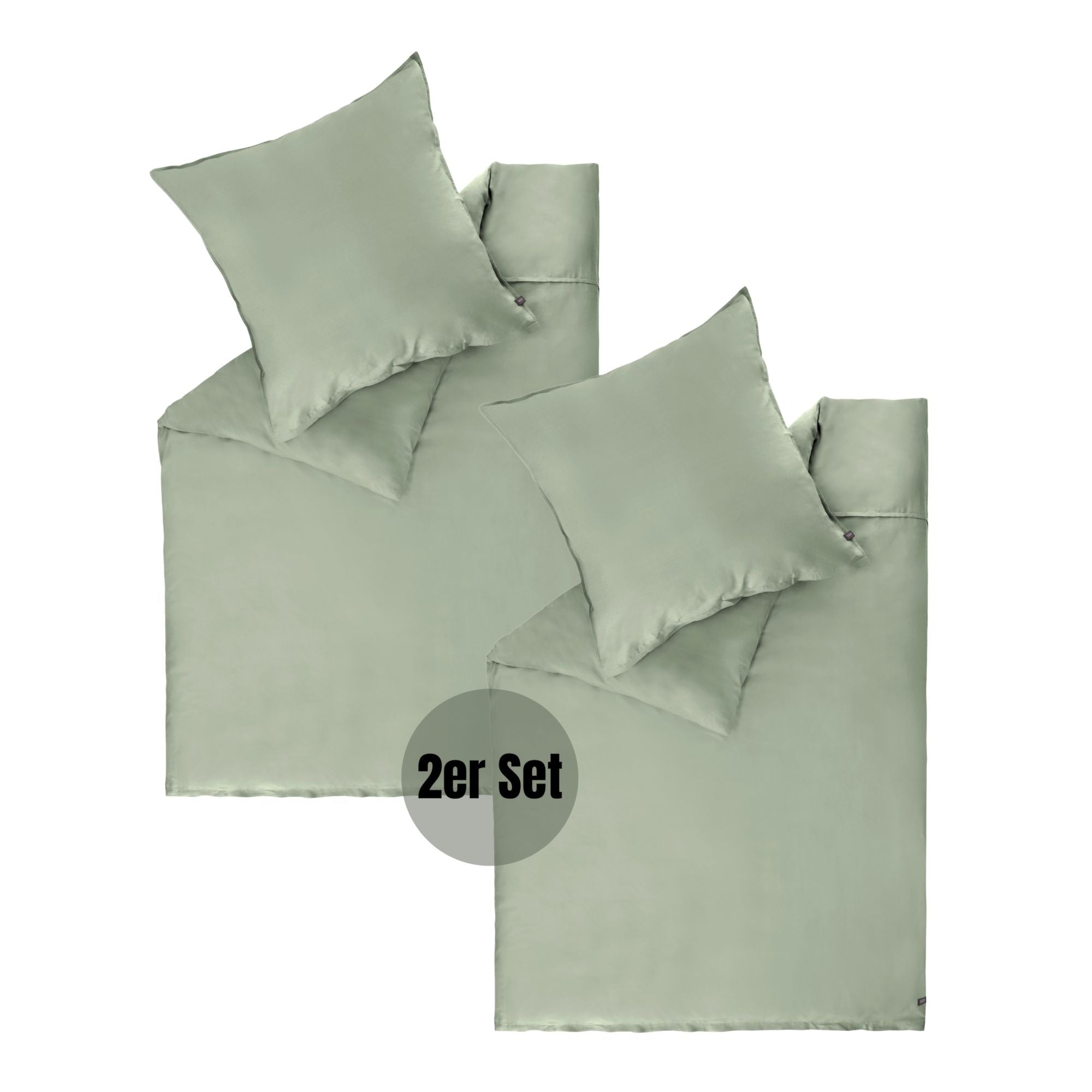 Satin Bettwäsche Set 100% Baumwolle – Verschiedene Größen & Farben