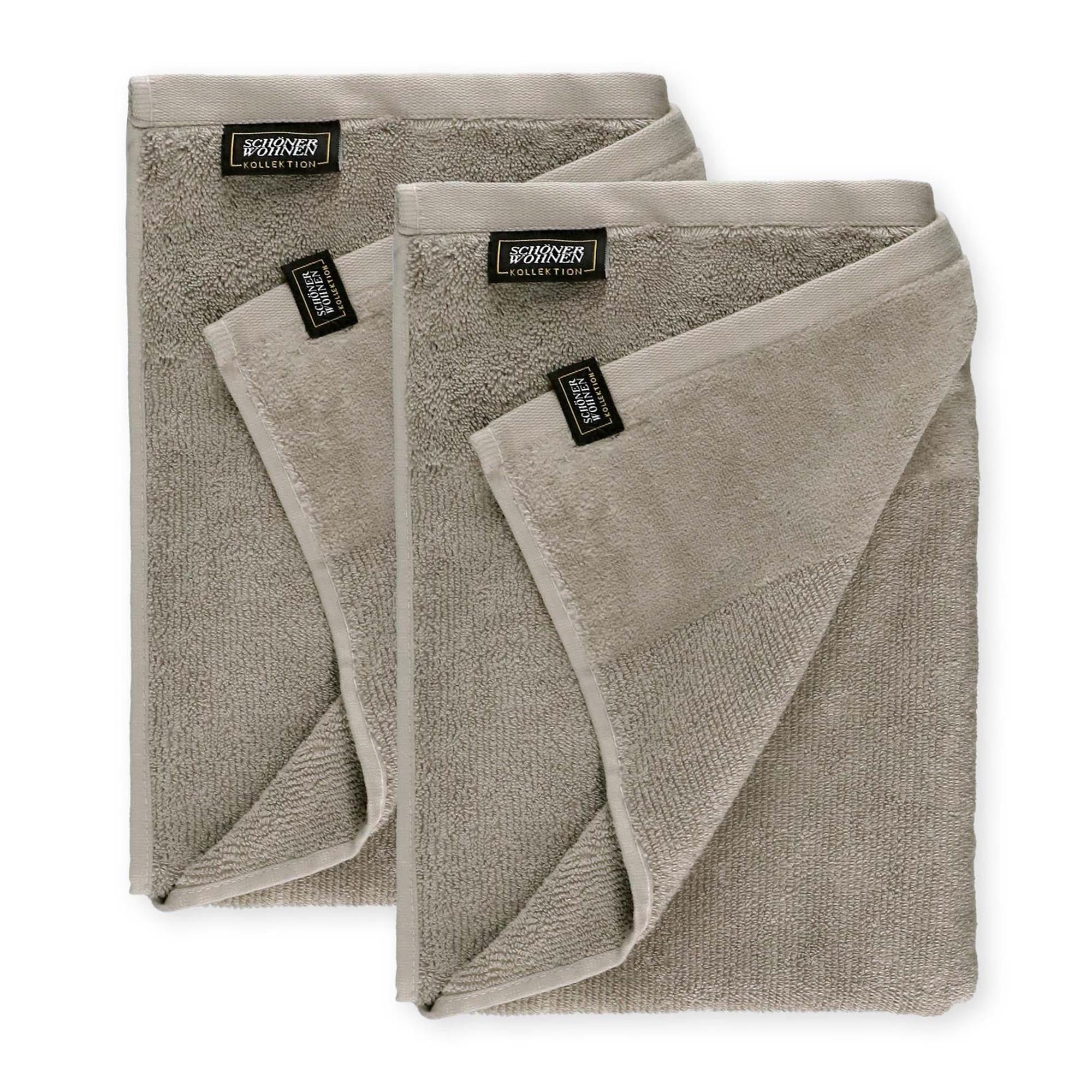 2er Set Frottee Duschtuch – Airtouch Qualität, 100% Baumwolle, 70x140 cm, weich