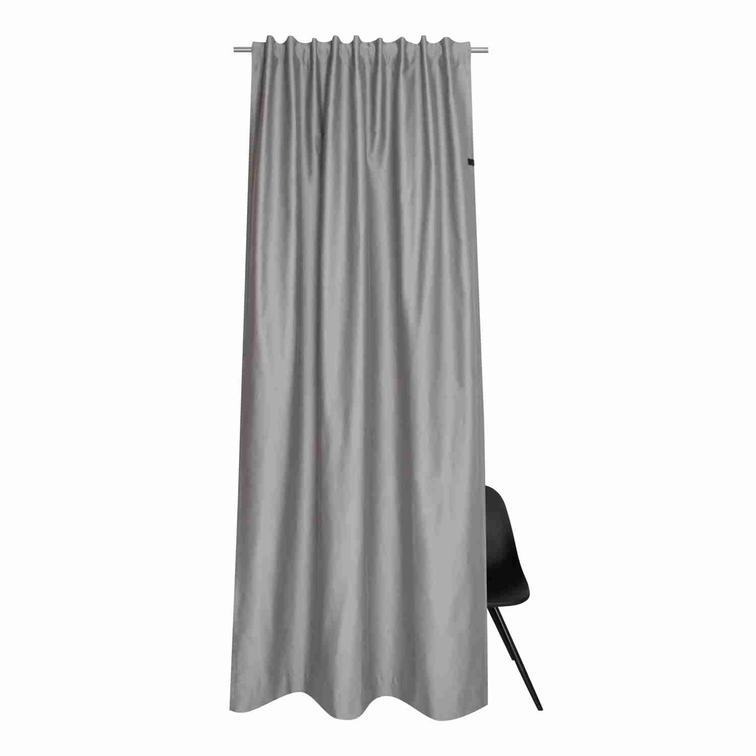Fertigvorhang Soft • mit verdecktem Schlaufenband • blickdicht