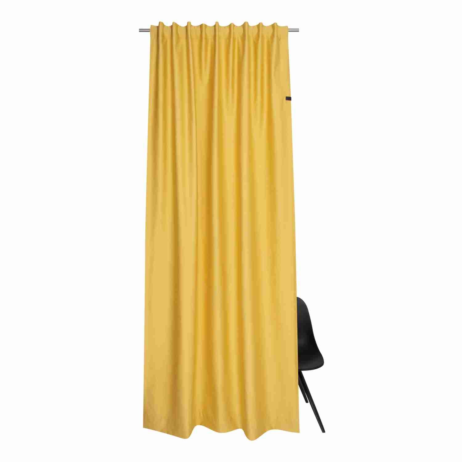 Fertigvorhang Soft • mit verdecktem Schlaufenband • blickdicht