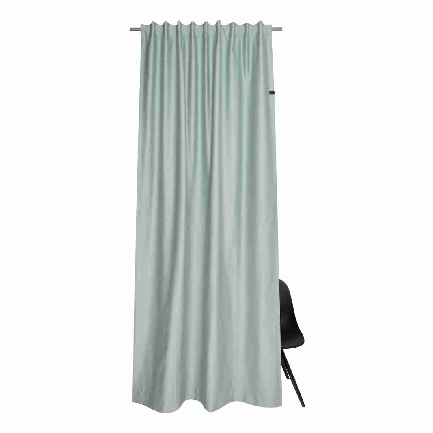 Fertigvorhang Soft • mit verdecktem Schlaufenband • blickdicht