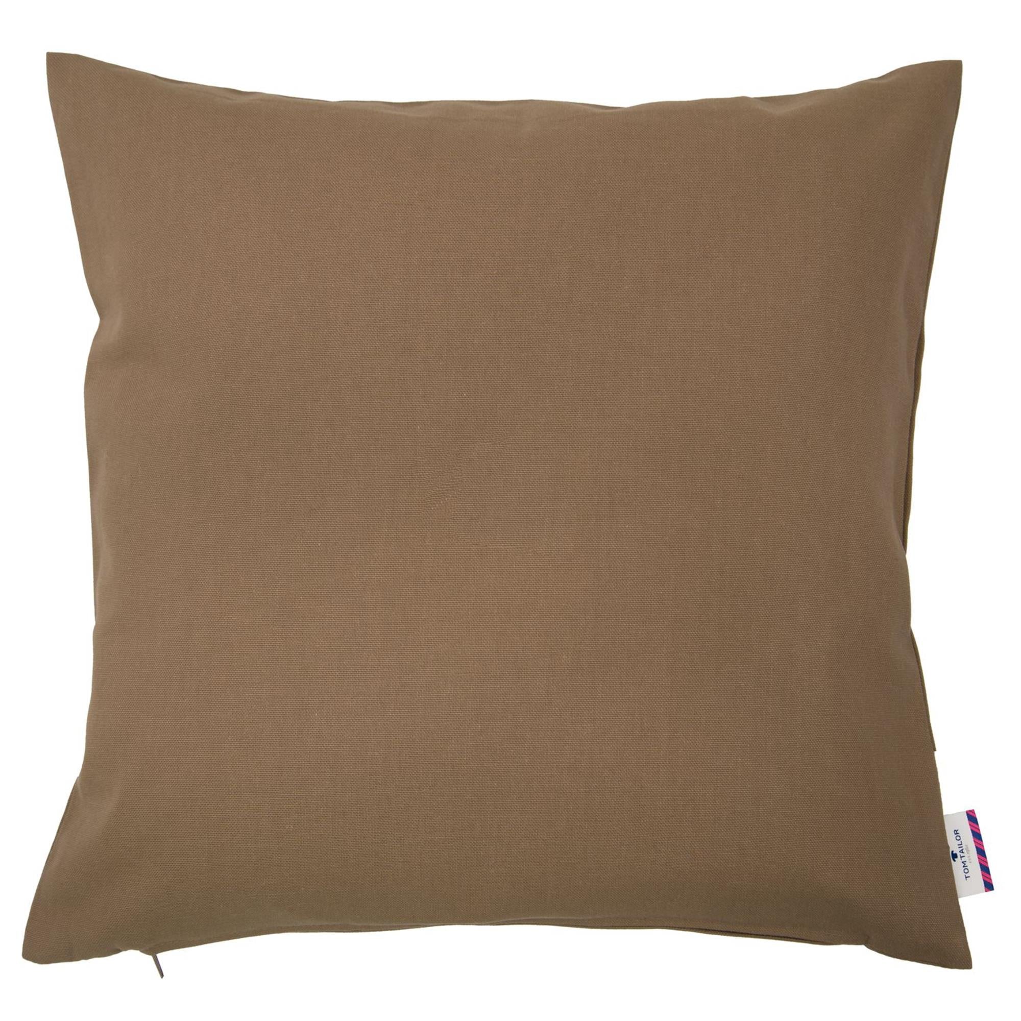 Deko Zierkissenhülle Dove • Uni-Design • 100% Baumwolle • 40x40 cm