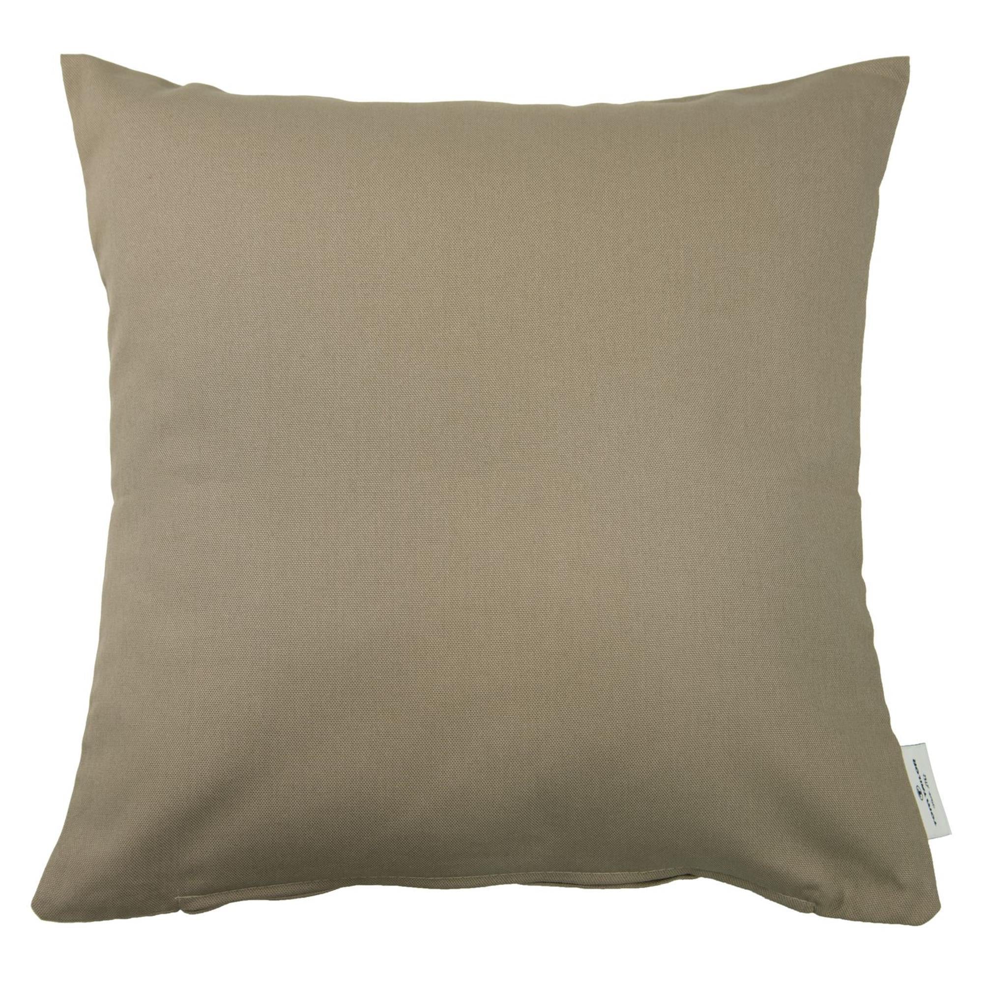 Deko Zierkissenhülle Dove • Uni-Design • 100% Baumwolle • 40x40 cm
