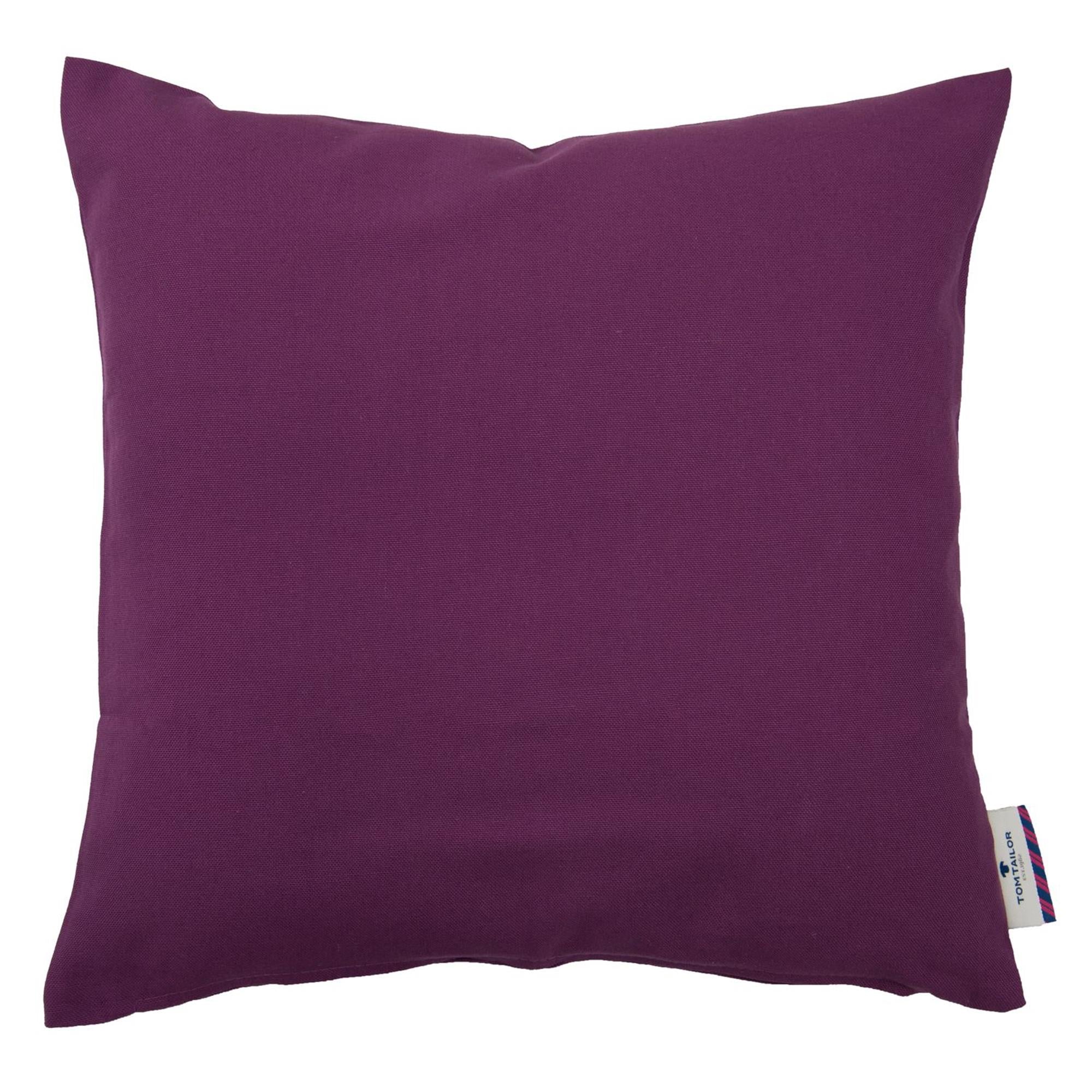 Deko Zierkissenhülle Dove • Uni-Design • 100% Baumwolle • 40x40 cm