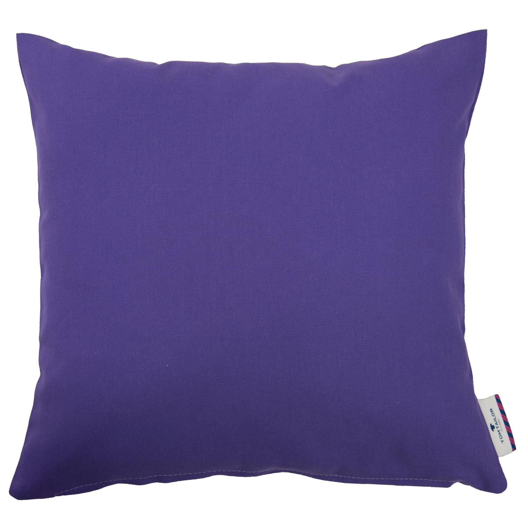 Deko Zierkissenhülle Dove • Uni-Design • 100% Baumwolle • 40x40 cm