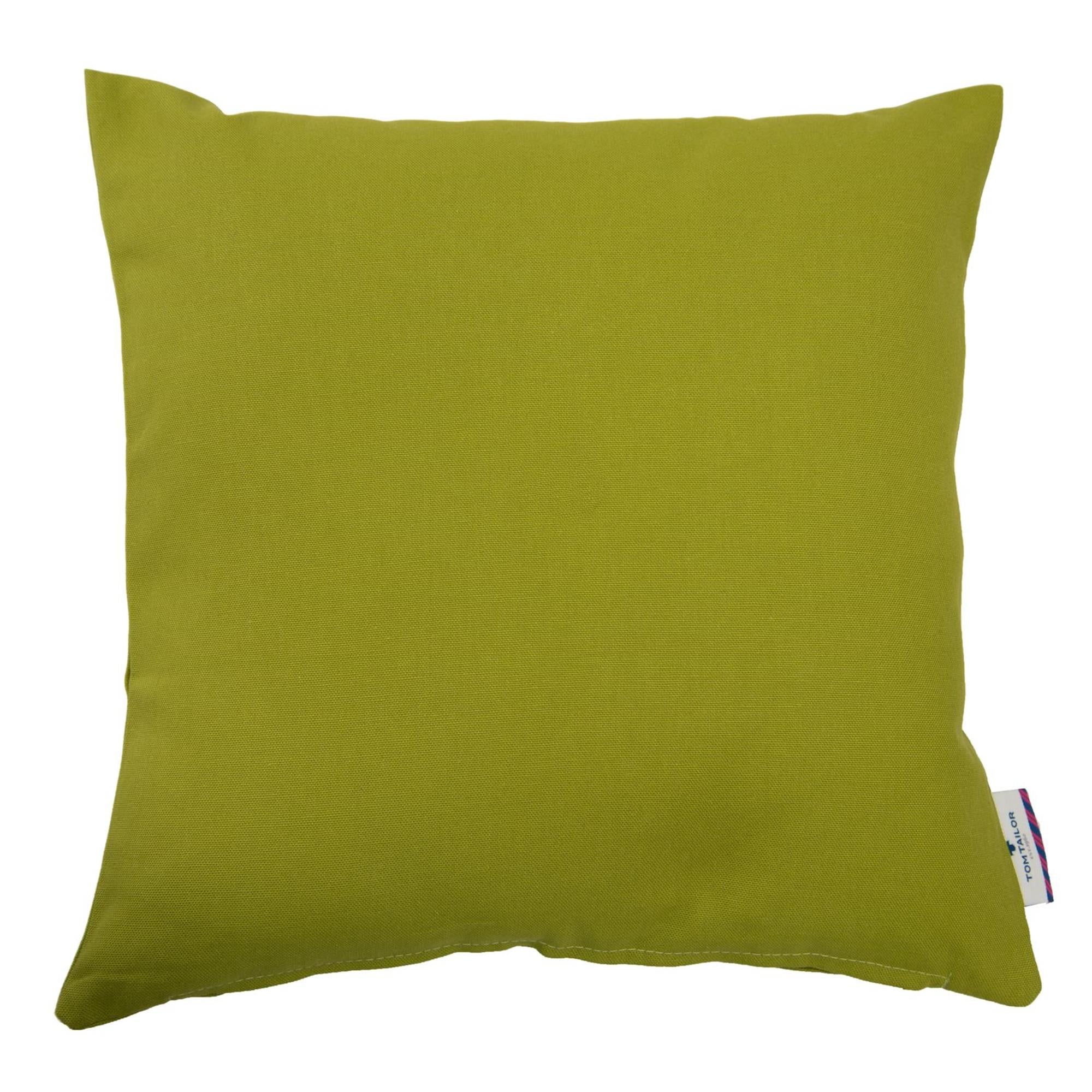 Deko Zierkissenhülle Dove • Uni-Design • 100% Baumwolle • 40x40 cm