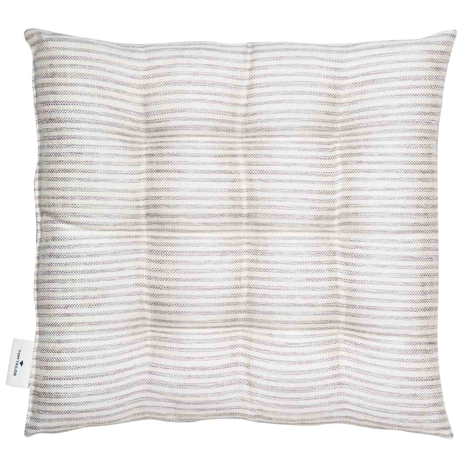 Sitzkissen Fresh Stripe • gesteppt • Streifenmuster • 40x40cm