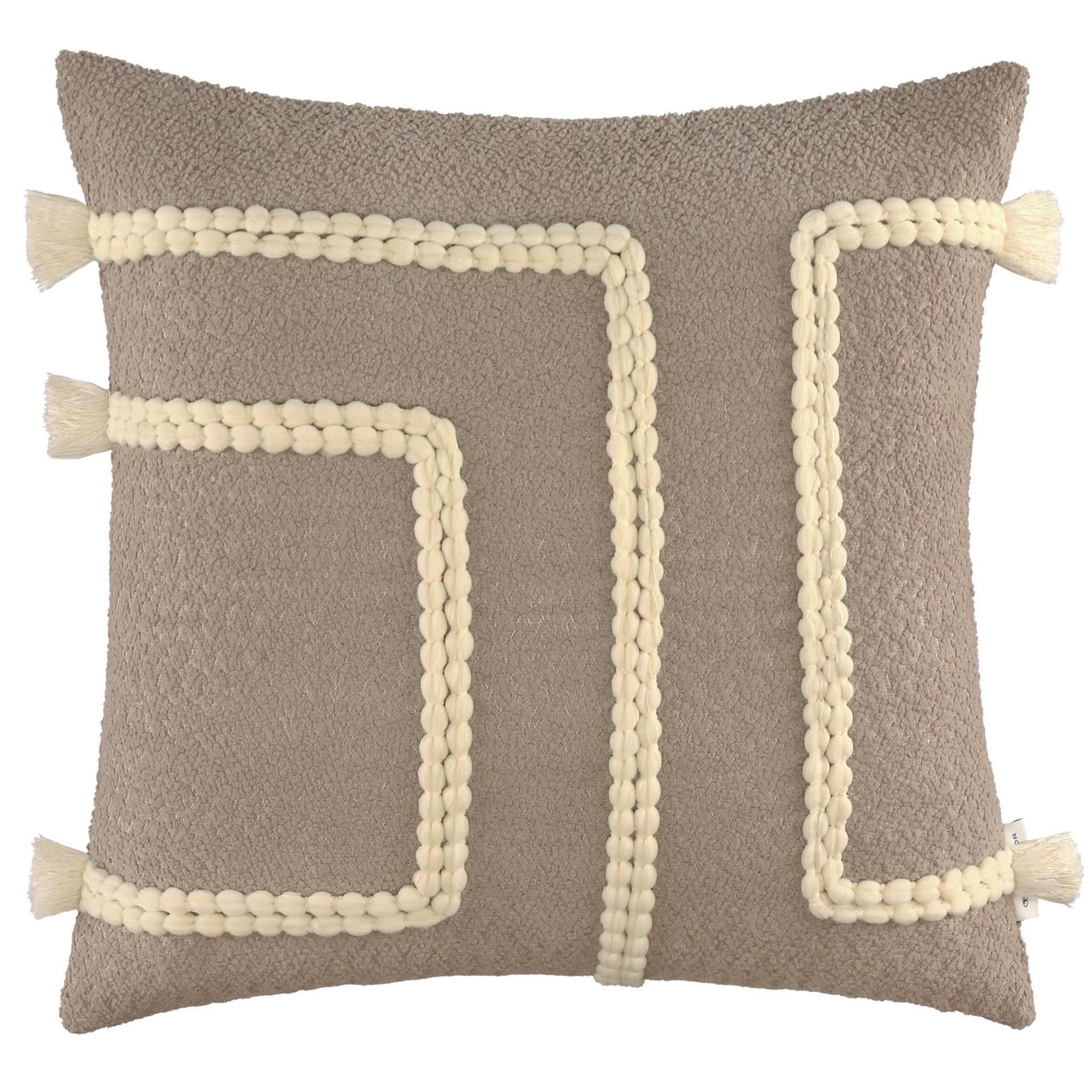 Kissenhülle aus Boucle 45 x 45 cm