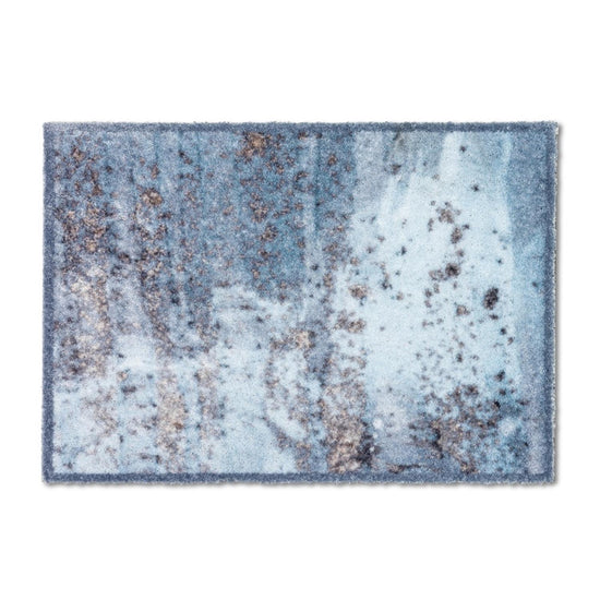 Pure & Soft Schmutzfangmatte • in 12 Farben und 2 Größen-Fußmatten mit Motiven-ASTRA-Beton hellblau-50 x 70 cm-Wohndirect - Fußmatten, Badematten und mehr