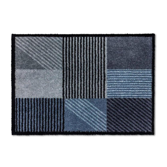Fußmatte Manhattan • Bunte Auswahl • 2 Größen-Fußmatten mit Motiven-SCHÖNER WOHNEN-Kollektion-Hellblau-50 x 70 cm-Wohndirect - Fußmatten, Badematten und mehr