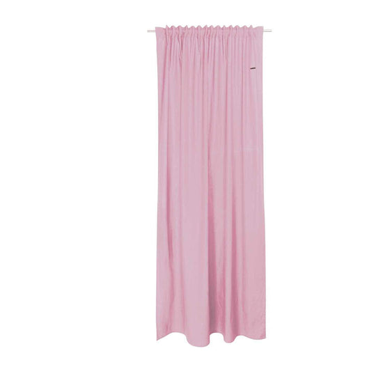 Blickdichter Vorhang Neo • mit verdeckten Schlaufenband • aus "Better Cotton" nachhaltiger Baumwolle • 130 x 250 cm-Schlaufenvorhang-ESPRIT-Rosa-130 x 250 cm-Wohndirect - Fußmatten, Badematten und mehr