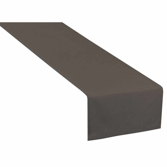Tischläufer Dove • Uni-Design • 50 x 150 cm-Tischläufer-TOM TAILOR-Dunkelgrau-50 x 150 cm-Wohndirect - Fußmatten, Badematten und mehr